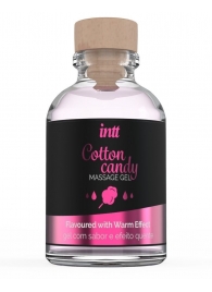 Массажный гель с согревающим эффектом Cotton Candy - 30 мл. - INTT - купить с доставкой в Обнинске