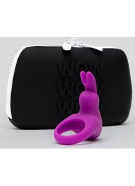 Фиолетовое эрекционное виброкольцо Happy Rabbit Cock Ring Kit - Happy Rabbit - в Обнинске купить с доставкой