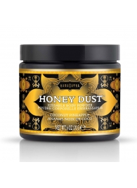 Пудра для тела Honey Dust Body Powder с ароматом кокоса и ананаса - 170 гр. - Kama Sutra - купить с доставкой в Обнинске