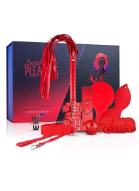 Красный БДСМ-набор Crimson Dream - Secret Pleasure Chest - купить с доставкой в Обнинске