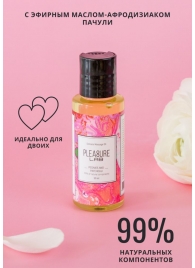 Массажное масло Pleasure Lab Delicate с ароматом пиона и пачули - 50 мл. - Pleasure Lab - купить с доставкой в Обнинске