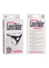 Трусы для страпона с универсальным креплением Universal Love Rider Luxe Harness - California Exotic Novelties - купить с доставкой в Обнинске