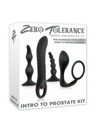 Набор стимуляторов простаты Intro To Prostate Kit - Zero Tolerance - в Обнинске купить с доставкой