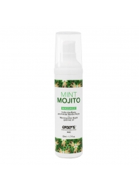 Разогревающее массажное масло с ароматом мохито Gourmet Mint Mojito - 50 мл. - Exsens - купить с доставкой в Обнинске