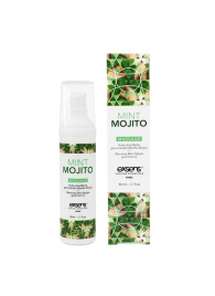 Разогревающее массажное масло с ароматом мохито Gourmet Mint Mojito - 50 мл. - Exsens - купить с доставкой в Обнинске