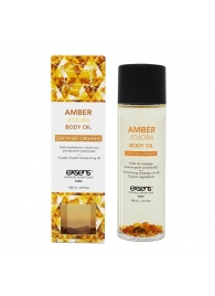 Органическое массажное масло AMBER JOJOBA - 100 мл. - Exsens - купить с доставкой в Обнинске
