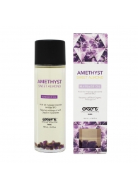 Органическое массажное масло AMETHYST SWEET ALMOND - 100 мл. - Exsens - купить с доставкой в Обнинске