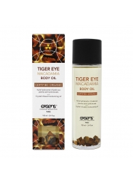 Органическое массажное масло TIGER EYE MACADAMIA - 100 мл. - Exsens - купить с доставкой в Обнинске