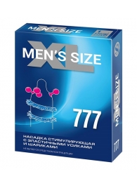 Стимулирующая насадка на пенис MEN SIZE 777 - Sitabella - в Обнинске купить с доставкой