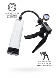 Прозрачная механическая помпа для пениса Viggo - Sexus - в Обнинске купить с доставкой