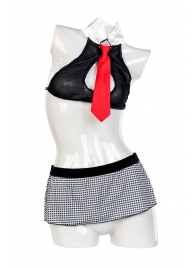 Надувная секс-кукла с реалистичной головой в костюме учительницы - ToyFa - в Обнинске купить с доставкой