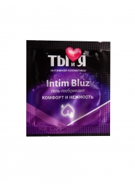 Гель-лубрикант Intim bluz в одноразовой упаковке - 4 гр. - Биоритм - купить с доставкой в Обнинске
