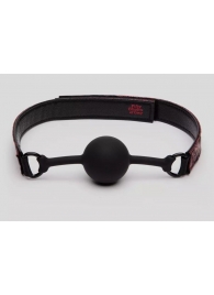 Кляп-шар на двусторонних ремешках Reversible Silicone Ball Gag - Fifty Shades of Grey - купить с доставкой в Обнинске