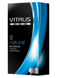 Классические презервативы VITALIS PREMIUM natural - 12 шт. - Vitalis - купить с доставкой в Обнинске