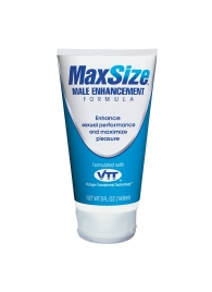 Мужской крем для усиления эрекции MAXSize Cream - 148 мл. - Swiss navy - купить с доставкой в Обнинске