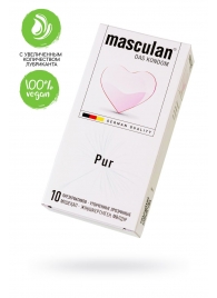 Супертонкие презервативы Masculan Pur - 10 шт. - Masculan - купить с доставкой в Обнинске