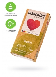 Экологически чистые презервативы Masculan Organic - 10 шт. - Masculan - купить с доставкой в Обнинске