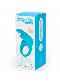 Голубое эрекционное виброкольцо Happy Rabbit Rechargeable Rabbit Cock Ring - Happy Rabbit - в Обнинске купить с доставкой