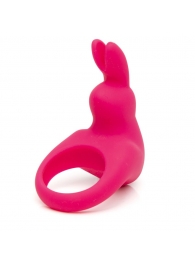 Розовое эрекционное виброкольцо Happy Rabbit Rechargeable Rabbit Cock Ring - Happy Rabbit - в Обнинске купить с доставкой