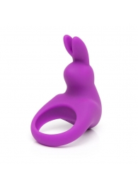 Фиолетовое эрекционное виброкольцо Happy Rabbit Rechargeable Rabbit Cock Ring - Happy Rabbit - в Обнинске купить с доставкой