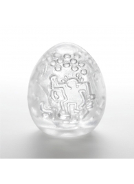 Мастурбатор-яйцо Keith Haring EGG DANCE - Tenga - в Обнинске купить с доставкой