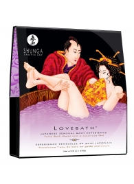 Соль для ванны Lovebath Sensual lotus, превращающая воду в гель - 650 гр. - Shunga - купить с доставкой в Обнинске