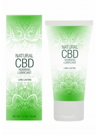 Лубрикант с пролонгирующим эффектом Natural CBD Numbing Lubricant - 50 мл. - Shots Media BV - купить с доставкой в Обнинске