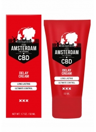 Крем-пролонгатор CBD from Amsterdam Delay Cream - 50 мл. - Shots Media BV - купить с доставкой в Обнинске