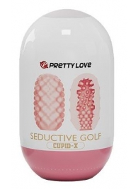 Розовый мастурбатор-яйцо Seductive Golf - Baile - в Обнинске купить с доставкой