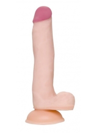 Телесный фаллоимитатор-реалистик Minc - 21 см. - A-toys купить с доставкой в интернет-магазине Orgasmix в Обнинске Телесный фаллоимитатор-реалистик Minc - 21 см. - A-toys