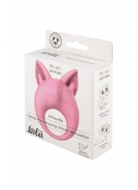 Нежно-розовое перезаряжаемое эрекционное кольцо Kitten Kiki - Lola Games - в Обнинске купить с доставкой