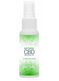 Массажное масло Natural CBD Massage Oil - 50 мл. - Shots Media BV - купить с доставкой в Обнинске