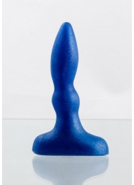 Синий анальный стимулятор Beginners p-spot massager - 11 см. - Lola Games - в Обнинске купить с доставкой