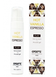 Возбуждающий гель Hot Vanilla Espresso Arousal Gel - 15 мл. - Exsens - купить с доставкой в Обнинске