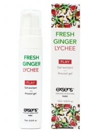 Возбуждающий гель Fresh Ginger Lychee Arousal Gel - 15 мл. - Exsens - купить с доставкой в Обнинске