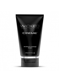 Крем для массажа и мастурбации Wicked Creme - 120 мл. - Wicked - купить с доставкой в Обнинске