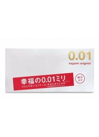 Ультратонкие презервативы Sagami Original 0.01 - 20 шт. - Sagami - купить с доставкой в Обнинске