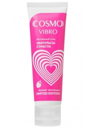 Возбуждающий гель на водно-силиконовой основе Cosmo Vibro с ароматом земляники - 50 гр. - Биоритм - купить с доставкой в Обнинске