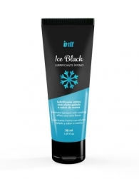 Лубрикант на водной основе Ice Black с ледяным эффектом - 50 мл. - INTT - купить с доставкой в Обнинске