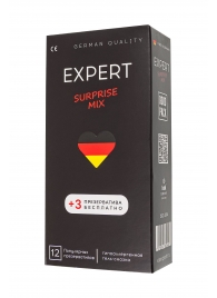 Презервативы EXPERT Surprise Mix - 12 шт.(+3 в подарок) - Expert - купить с доставкой в Обнинске