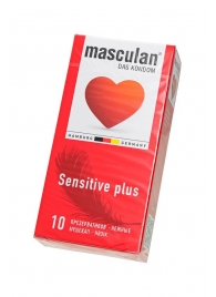 Презервативы Masculan Sensitive plus - 10 шт. - Masculan - купить с доставкой в Обнинске