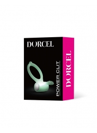 Светящееся в темноте эрекционное виброкольцо Power Clit - Dorcel - в Обнинске купить с доставкой