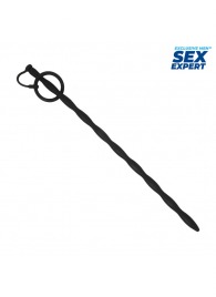 Черный стимулятор уретры Sex Expert - Sex Expert - купить с доставкой в Обнинске