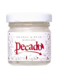 Массажная свеча Brandy   Pear - 35 мл. - Pecado - купить с доставкой в Обнинске