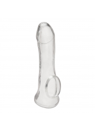 Прозрачная насадка на пенис Transparent Penis Enhancing Sleeve Extension - 15,9 см. - BlueLine - в Обнинске купить с доставкой