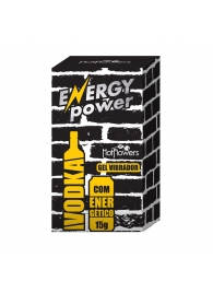 Стимулирующий гель для двоих Energy Power с эффектом вибрации - 15 гр. - HotFlowers - купить с доставкой в Обнинске