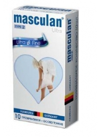 Ультратонкие презервативы Masculan Ultra Fine с обильной смазкой - 10 шт. - Masculan - купить с доставкой в Обнинске