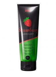 Смазка на водной основе с ароматом клубники Strawberry Lubricant - 100 мл. - INTT - купить с доставкой в Обнинске