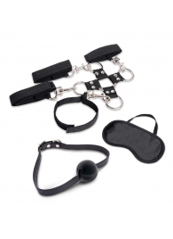 Набор для фиксации из 7 предметов Hogtie   Ball Gag Kit - Lux Fetish - купить с доставкой в Обнинске