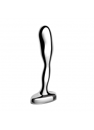 Стальной стимулятор простаты Stainless Steel Prostate Plug - 11,5 см. - b-Vibe - в Обнинске купить с доставкой